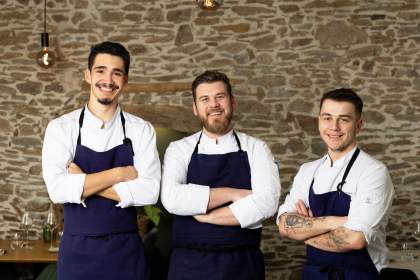 La Maison Forte · Restaurant Gastronomique · Ouverture du restaurant · équipe