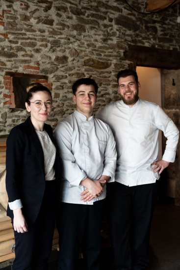 La Maison Forte · Restaurant Gastronomique · Ouverture du restaurant · équipe