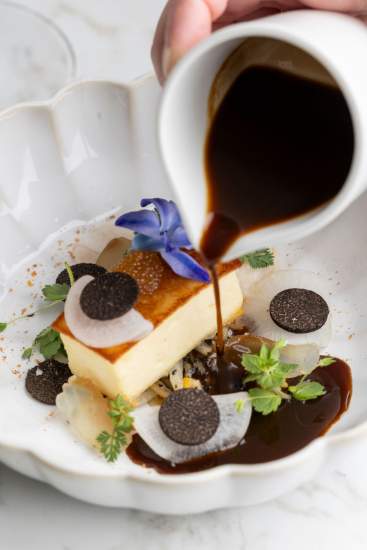 La Maison Forte · Restaurant Gastronomique · plats