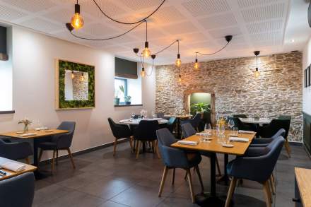 La Maison Forte · Restaurant Gastronomique · Farnay · Loire · plat