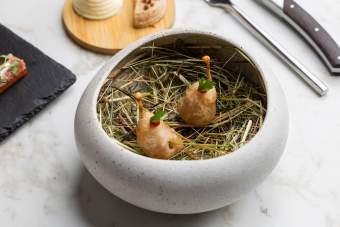 La Maison Forte · Restaurant Gastronomique · plats